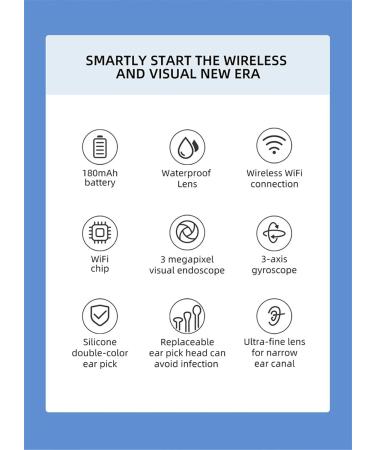 Buy Ear Cleaner with Camera - 10MP Ear Wax Removal Kit Family-Friendly Otoscope Live Video & Illumination | Fast International Shipping - Buy Online on GoSupps.com