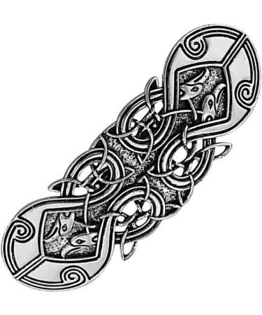 Vintage Hair Clip Knot Hair Pins Hollow Alloy Silver Hair Accessories for Women Girls Metal Hair Clips - Buy Online on GoSupps.com