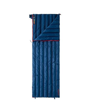 Naturehike 1.26lbs Ultralight 800 Fill Power Goose Down Sleeping Bag - Ultra Compact Down Filled Lightweight Backpack Envelope Sleeping Bag for Hiking Camping CWM400 Dark Blue