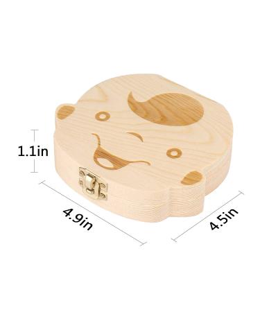 Personalized Baby Teeth Box for Boys - Tooth Saver Keepsake Collection - Buy Online on GoSupps.com