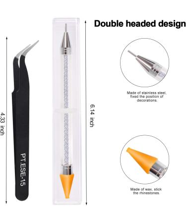 1500PCS Nail Gems Flat Back Rhinestones Set | JUYOO 12 Styles Round Diamonds | AB Shiny Crystals for Nails, Face, Teeth | DIY Crafts - Clear - Buy Online on GoSupps.com