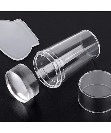Lurrose Manicure Tools Set - Clear Nail Stamper & Silicone Nail Art Printer - Perfect for Girls - 2-Part Nail Stamping Tool - Buy Online on GoSupps.com