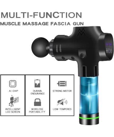 Electric Massage Gun - Ultimate Muscle Relaxation Device for Neck & Back Pain Relief - Buy Online on GoSupps.com