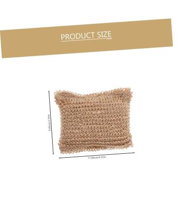 Healeved Men's Bath Essentials: Exfoliating Bath Wipe Loofah Body Scrub Sponge & Natural Ramie Towel for Ultimate Cleanse - Buy Online on GoSupps.com