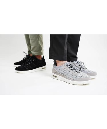 KWUKOTY Men's Orthopedic Walking Shoes Plantar Fasciitis Diabetes Swollen Feet Wide Sizes 7.5-12 White - Buy Online on GoSupps.com