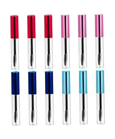 DRESSOOS 10pcs Mascara Bottle Empty Mascara Tube and Wand Eyelash Tubes Portable Bottle Empty Bottles Plastic