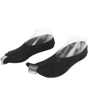 Bunion Relief Toe Separator Socks - Ergonomic, Soft & Portable - Black - Buy Online on GoSupps.com