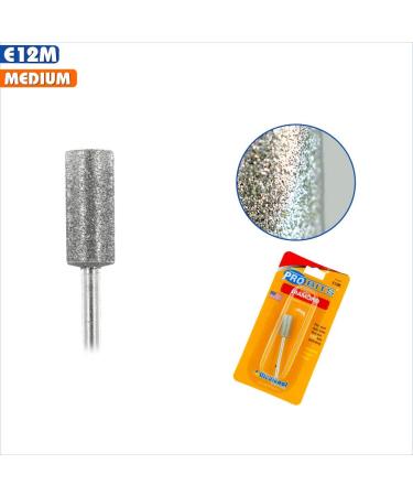Medicool Diamond Barrel Nail Tool Bit | E12M Medium - Manicure & Pedicure Filing and Shaping - Buy Online on GoSupps.com