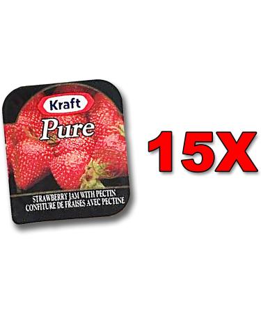 SugarPax - Kraft Peanut Butter Jelly Single-Serve Portion Bundle (Strawberry) - total of 30pcs - Buy Online on GoSupps.com