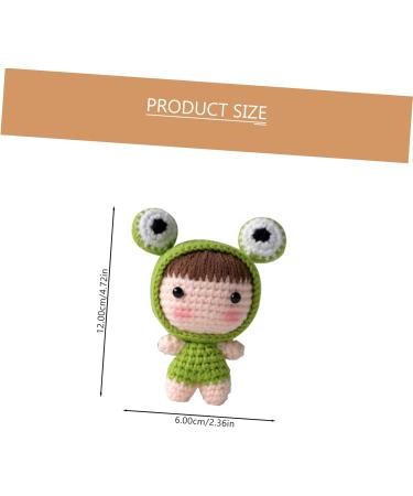 Lurrose 4 Sets Wool Doll Crochet Hook Key Hanging Decor Supply Knitted Key Pendants Crochet Supplies Simple - Buy Online on GoSupps.com