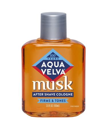 Aqua Velva Musk After Shave Cologne 3.50 oz (Pack of 2) - Buy Online on GoSupps.com