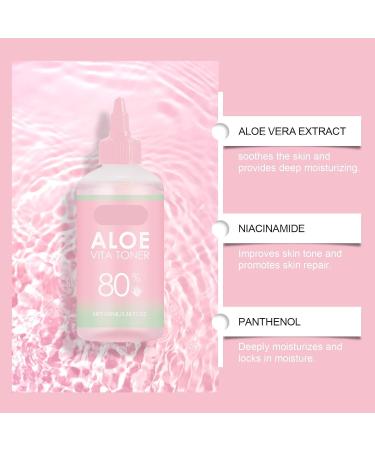 Hydrating Toner For Face - Moisturizing & Repairing Soothes Damaged Skin Controls Oil Leaves Skin Clear & Tender(2PCS) - Buy Online on GoSupps.com