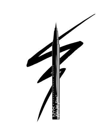 NYX Epic Ink Liner Waterproof Liquid Eyeliner & Butter Gloss Lip Gloss Set - Black Vegan Formula & Clear Sugar Glass - 1 Count Pack - Buy Online on GoSupps.com