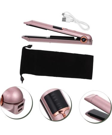 Baluue Curling Iron Travel Hair Tools Mini Curler Mini Straightener Travel Curlers Abs 21X4X3.5CM Golden - Buy Online on GoSupps.com