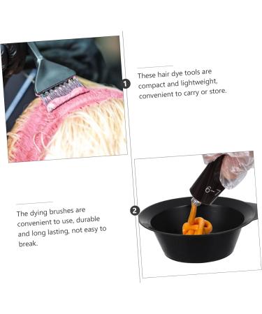 Angoily Hair Color Set Tinting Kit Hot Oil Bowl Salon Dyeing Kit Hair Dyeing Kits Hair Coloring Brush Hair Dye Tool Mixing Bowls Diy Hair Coloring Tool Palette Bowl Pp Household - Buy Online on GoSupps.com