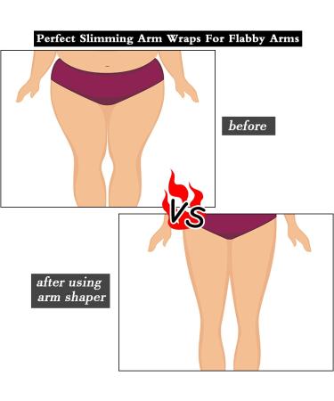 Plus Size Women's Thigh Wraps - Slimming Compression Sleeves for Upper Thighs - Buy Online on GoSupps.com