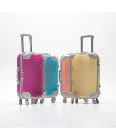 4 Pcs False Eyelashes Packaging Box - Mini Suitcase Favor Box for Travel Candy Trolley Empty Case for Women | Style A - Buy Online on GoSupps.com