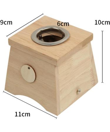 Folpus Moxibustion Complementary Box - Rust-Free Meditation Roller Holder for Office & Hotel | Relaxation Tool 11x11x10cm - Buy Online on GoSupps.com