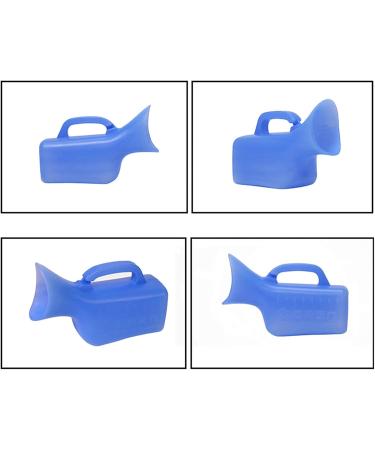 800ml Female Travel Outdoor Plastic Emergency Portable Toilet Urinal (Blue) Happy - Buy Online on GoSupps.com