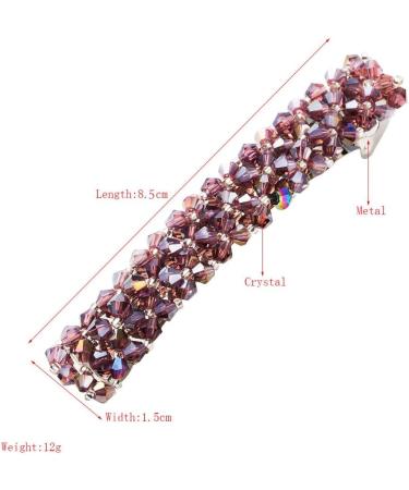 RY-EARL 3 Pieces Rhinestone Crystal Hair Pins Hair Clips for Women Hair Clips Shiny Hair Clips - Buy Online on GoSupps.com