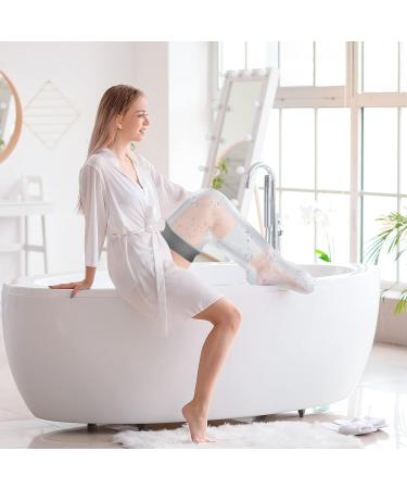 Waterproof Full Leg Cast Cover for Shower - Reusable XL-Full Leg Protector for Thigh, Knee, Shank, Foot, Ankle Surgery - Watertight Cast Bag for Adults - Buy Online on GoSupps.com