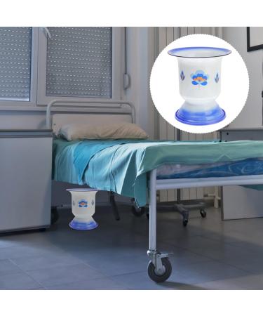Collic Enamel Spittoon Chinese Traditional Vintage Potty Urinal Chamber Pot Bedpan Bedpans Pee Bottle Urinal Bottle Urine Pots Portable Mobile Toilet Bucket for Home Hospital White Ice Buckets - Buy Online on GoSupps.com