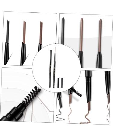 Mipcase Mechanical Pencil 2 1 Eyebrow Makeup Tools Eyebrow Pencil Water Proof To Rotate Brow Liner 1 count (Pack of 1) Grey - Buy Online on GoSupps.com