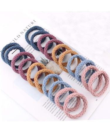 DAHI Hair Ties - 100pcs Elastic Ponytail Bands in 10 Colors | International Shipping - Buy Online on GoSupps.com