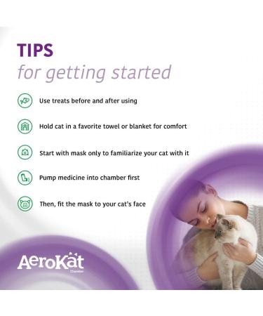 AEROKAT Feline Inhaler Spacer for Cats & Kittens | Flow-VU Indicator | International Shipping Available - Buy Online on GoSupps.com
