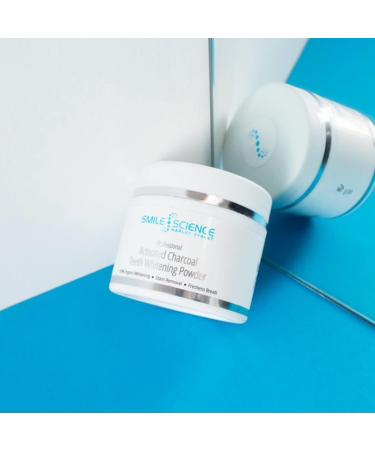 Smile Science Harley Street Professional Activated Charcoal Teeth Whitening Powder - Buy Online on GoSupps.com