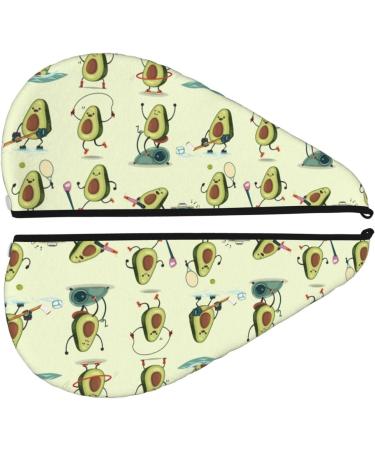 Hair Towel Wrap - Quick-Dry Turban with Button | Avocado Color for Gym & Home Use - Buy Online on GoSupps.com