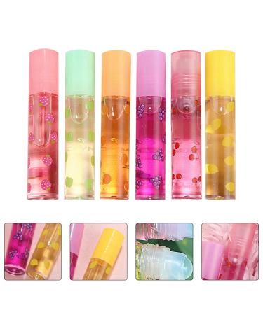 Shop Minkissy 6PCs Lip Gloss - Fruity Moisturizing Lipsticks for Fuller Hydrated Lips | International Shipping Available - Buy Online on GoSupps.com