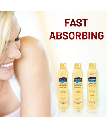 3x Intensive Care Vaseline Body Spray Moisturiser for Men and Women 190ml - Buy Online on GoSupps.com