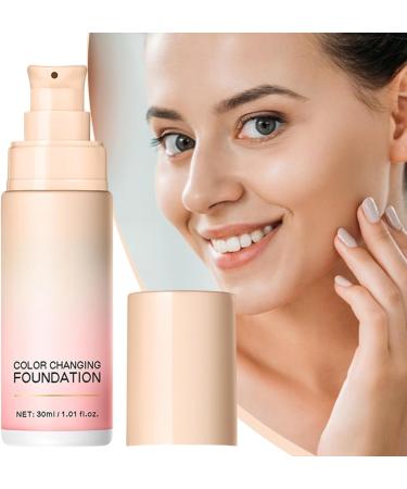 Pruojhw Colormatched makeup base 30 ml longlasting concealer for the face colormatching foundation for travel dating commuting meeting gardening and evening 3 - Buy Online on GoSupps.com