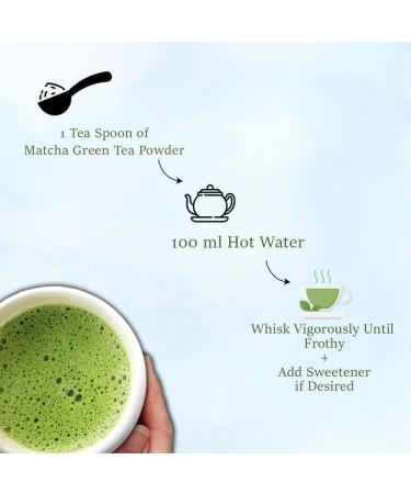 mi nature Matcha Green Tea Powder |Pure Matcha For Latte Smoothie Cooking Baking Coffee Tea | Helps Support Digestive Health | Nutrition Rich & NON-GMO Vegan Supper Food | 227gram (1/2lb)(8Oz) - Buy Online on GoSupps.com