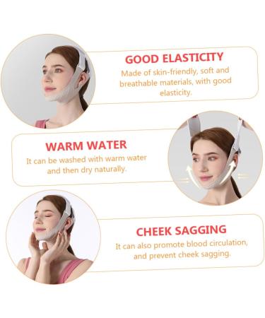 DOITOOL 1pc Thin Belt Facial Cheek Strap Slimming Strap V Line Belt Strap Facial Firming Band Lifting Belt Chin Lift Band Miss The - Buy Online on GoSupps.com