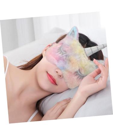 Didiseaon Unicorn Eye Patch Set - 2pcs Plush Sleep Masks & Swim Blindfolds | Stress Relief Travel Eye Covers - Buy Online on GoSupps.com