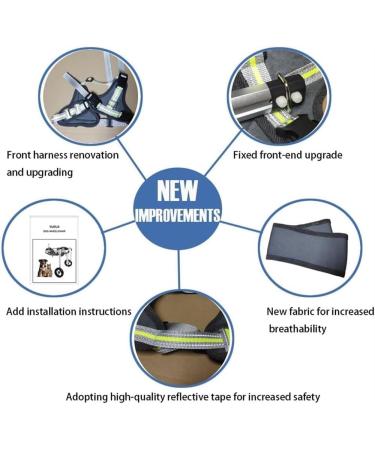 Adjustable Height Rear Leg Support Wheelchair Hind Leg Dog Wheelchair Pet Dog Rehabilitation Wheelchair Suitable for Adult Dogs (Size : S) Small - Buy Online on GoSupps.com