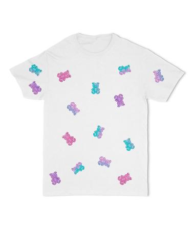Orunda Original Gummy Bear T-Shirt White Kids 1 Count (Pack of 1)