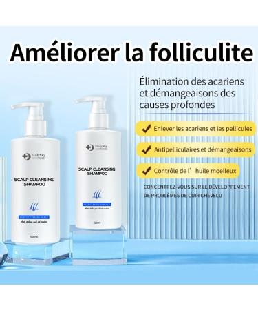  MOLYSKY Bitter Ginseng Anti-Dandruff Shampoo Itchy Oil Control Anti-Mite Flaky Scalp Cleansing Shampoo - Buy Online on GoSupps.com