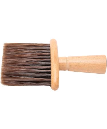 Qukaim Neck Duster Hair Cutting Brush Neck Duster Professional Barber Face Cleaning Hairbrush Brownfor Beard Trimming and Hair Cutting - Buy Online on GoSupps.com