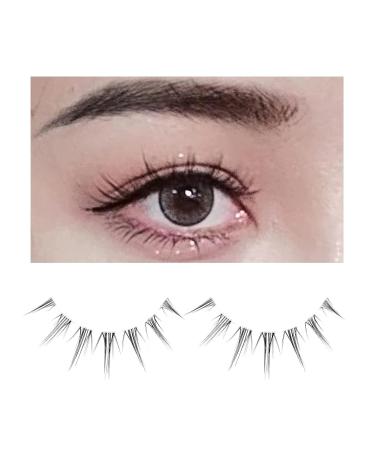 Natural Looking Korean False Eyelashes - 3 Pairs Short Q6 | International Shipping Available - Buy Online on GoSupps.com