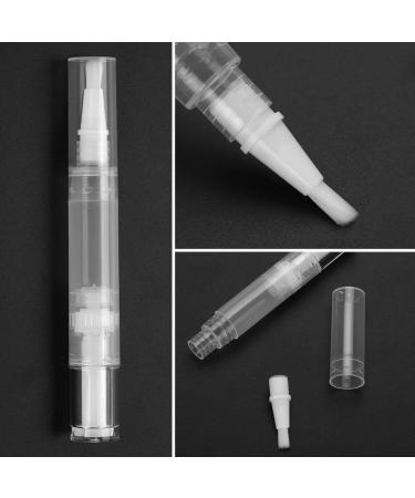 ZJchao 10pcs 5ml Transparent Twist Pen Cosmetic Container for Nail Oil, Eyelash Growth, Lip Gloss - Convenient Applicators for Women's Makeup - Buy Online on GoSupps.com