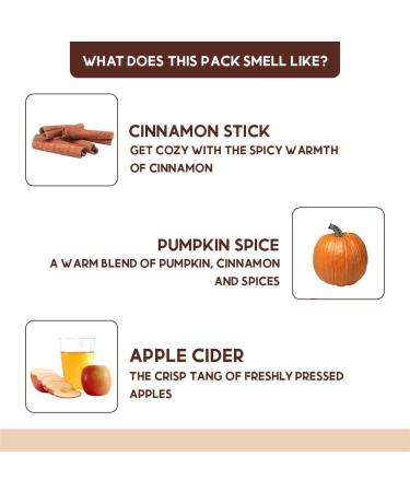 Folkulture Fall Essential Oils Set - 6 Premium Oils for Diffuser & Candle Making | Pumpkin Spice & Vanilla Spice | 60 ml - Buy Online on GoSupps.com