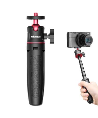 Black Mini Tripod for Camera, 1/4" Screw Universal for Sony/Canon/Nikon/Fujifilm Vlog Camera, Extendable Handheld Portable Vlogging Tripod Mount, Video Shooting Filming Table Stand - Buy Online on GoSupps.com