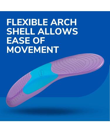 Dr. Scholl's Walk Longer Insoles Women's - Trim to Fit - 1 Pair - Buy Online on GoSupps.com