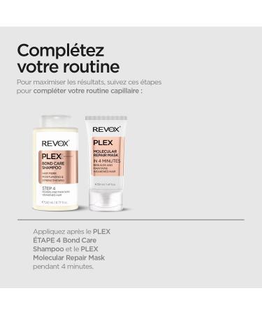  REVOX B77 REVOX B77 - Plex Molecular Hair Oil 30 ml For Dry and Damaged Hair Multipeptide Complex Restores Fibers Nourishes Repairs and Fights Frizz - Buy Online on GoSupps.com