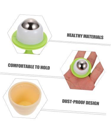 Gleavi 4-Piece Roller Ball Massage Device | Acupressure Foot & Body Massager for Muscle Relief - Buy Online on GoSupps.com
