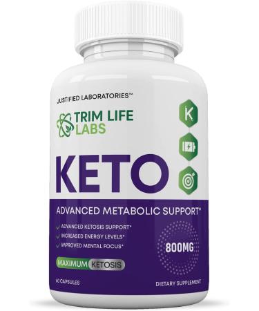 Trim Life Labs Keto Pills with Apple Cider Vinegar & goBHB Exogenous Ketones - 2 Pack (120 Capsules) - Ketosis Support for Men & Women - Buy Online on GoSupps.com