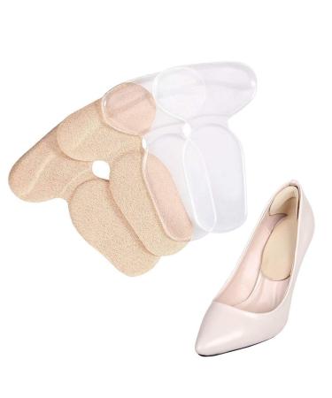 Hedgehogs for too big shoes self -adhesive high heels heels holder silicone antislip heel grip liner heel protection gel self -adhesive shoe inserts shoe pads for blisters and pain (2 pair)